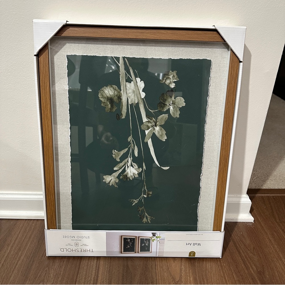 (Set of 2) 16"x20" Orchid Flowers Framed Wall Art - Threshold™